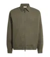 Essentials Long-sleeve Casual Jacket In Green