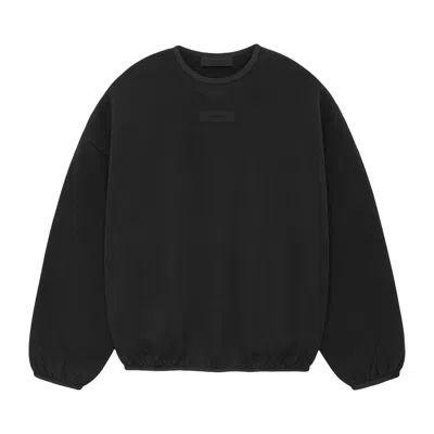 Pre-owned Essentials Fear Of God  Crewneck 'black'