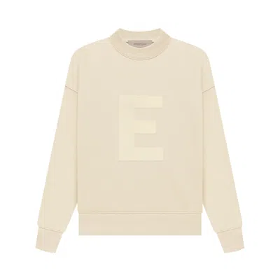 Pre-owned Essentials Fear Of God  Crewneck 'egg Shell' | Cream | Kid's Size 10