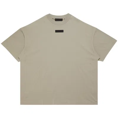Pre-owned Essentials Fear Of God  Crewneck T-shirt Ii 'seal' In Grey