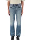 Essentials Denim 5-pocket Jeans In Blue