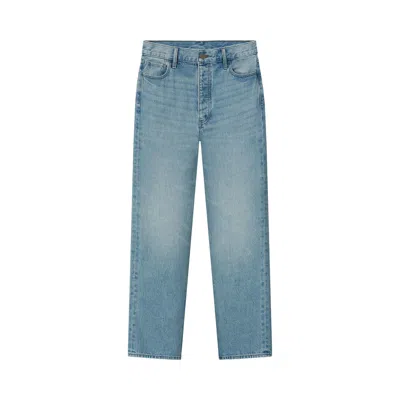 Pre-owned Essentials Fear Of God  Denim 5 Pocket Jeans 'classic Blue' | Men's Size 30