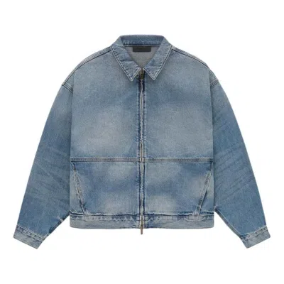ESSENTIALS FEAR OF GOD ESSENTIALS DENIM JACKET 'MEDIUM WASH'