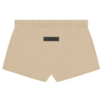Pre-owned Essentials Fear Of God  Dock Short 'sand' | Tan | Women's Size S In Brown