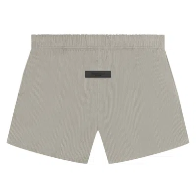 Pre-owned Essentials Fear Of God  Dock Short 'seal' In Grey