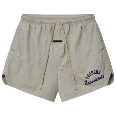 Pre-owned Essentials Fear Of God  Dodgers Gym Short 'seal' | Grey | Men's Size L