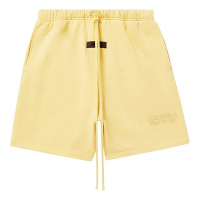 Essentials Fear Of God  Drawstring Shorts 'light Tuscan'
