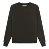 Essentials Fear Of God  Drop2 Ss23 Crewneck 'off-black' In Green