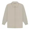 Essentials Fear Of God  Drop2 Ss23 Ls Barn Jacket 'sand' In Neutral