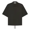 Essentials Fear Of God  Drop2 Ss23 Short-sleeve Nylon Shirt 'off-black'