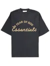 Essentials Training 90`s Short Sleeve Tee In Black