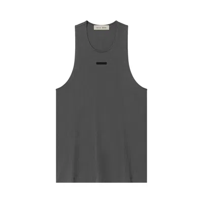 Pre-owned Essentials Fear Of God  Essential Tank 'iron Grey' | Men's Size M