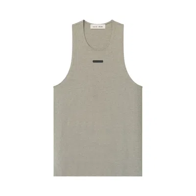 Pre-owned Essentials Fear Of God  Essential Tank 'seal Heather' | Grey | Men's Size M