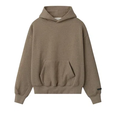 Pre-owned Essentials Fear Of God   Classic Hoodie 'homestead Heather' | Tan | Men's Size Xl In Brown