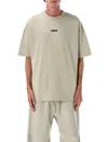 Essentials Fear Of God   Fear Of God Classic Cotton Tee Abbey Stone In Green