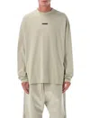 Essentials Fear Of God   Fear Of God Classic Long Sleeve Tee Abbey Stone