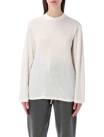 Essentials Fear Of God   Fear Of God Classic Ls Tee In White