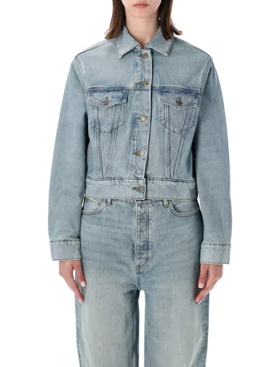 Essentials Fear Of God   Fear Of God Denim Trucker Jacket In Blue