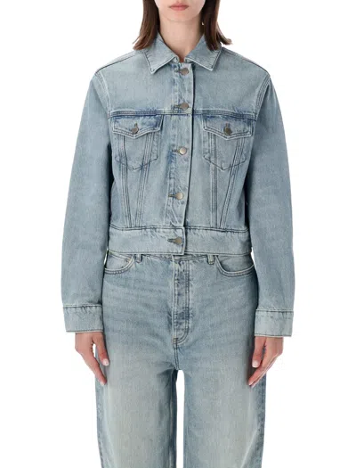 Essentials Fear Of God   Fear Of God Denim Trucker Jacket In Blue