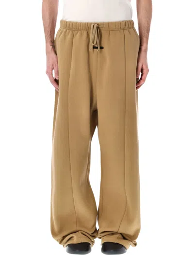 Essentials Fear Of God   Fear Of God Logo Lounge Sweatpants Sand In Brown
