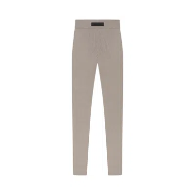 Pre-owned Essentials Fear Of God   Legging 'core Heather' In Brown