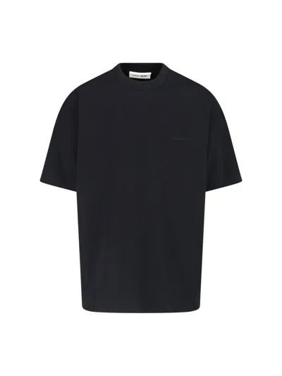 Essentials Fear Of God   Logo T-shirt For Men In Black
