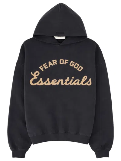 Essentials Fear Of God   Pullover Sweatshirt For Men - Ss26 In Black
