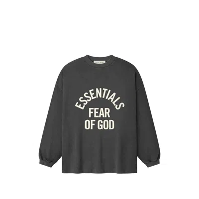 Essentials Fear Of God  Fablk Crewneck T-shirt In Gray