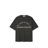Essentials Training 90`s Short Sleeve Tee In Black