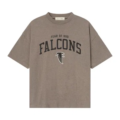 Pre-owned Essentials Fear Of God  Falcons Tee 'homestead Heather' | Brown | Men's Size M