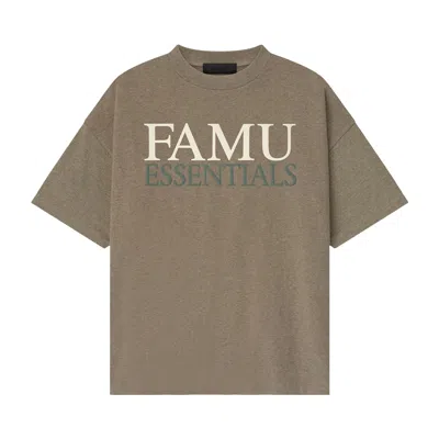 Pre-owned Essentials Fear Of God  Famu 90s Tee 'homestead Heather' | Grey | Men's Size S In Gray