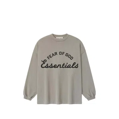 Essentials Fear Of God  Fasea Crewneck T-shirt In Brown