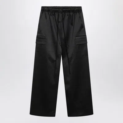 Essentials Fear Of God  Fear Of God  Bonded Satin Pants Black