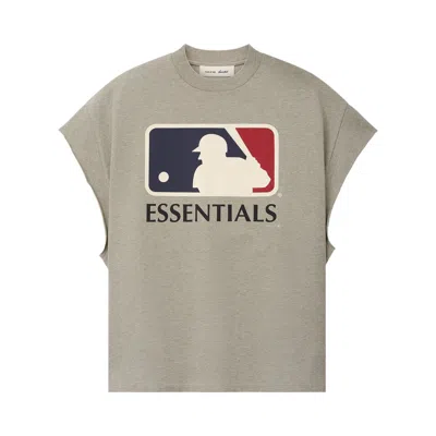 Pre-owned Essentials Fear Of God  Fear Of God X Franklin 90s Cutoff 'seal Heather' | Grey | Men's Size S