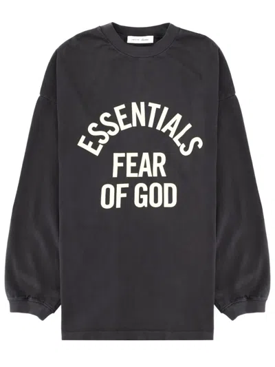 Essentials Fear Of God  Fearless Essential Sweatshirt In Black