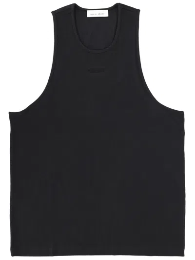 Essentials Fear Of God  Tank Top In Cotone In Black