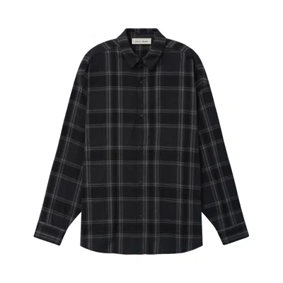 Pre-owned Essentials Fear Of God  Flannel Button Up Shirt 'vintage Black Plaid' | Men's Size Xs