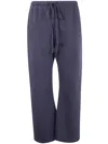 Essentials Drawstring Track Pants In Black