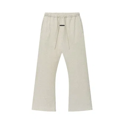 Pre-owned Essentials Fear Of God  Flare Sweatpant 'washed Vanilla Heather' | Grey | Men's Size S