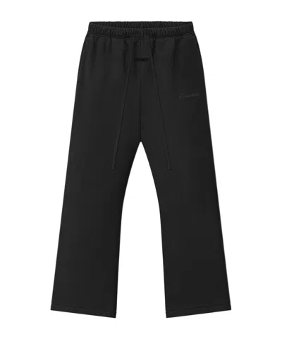 Essentials Fear Of God  Flared Sweatpants In Black
