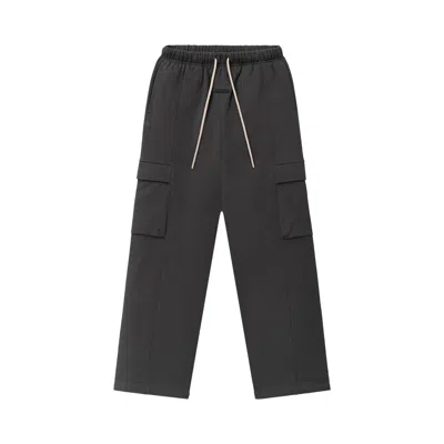 Pre-owned Essentials Fear Of God  Fleece Cargo Field Pant 'iron Grey' | Men's Size S
