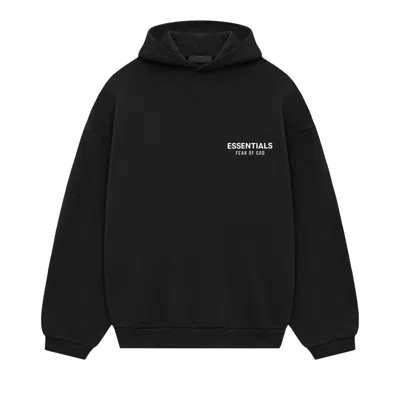 Pre-owned Essentials Fear Of God  Fleece Hoodie 'black' | Men's Size S