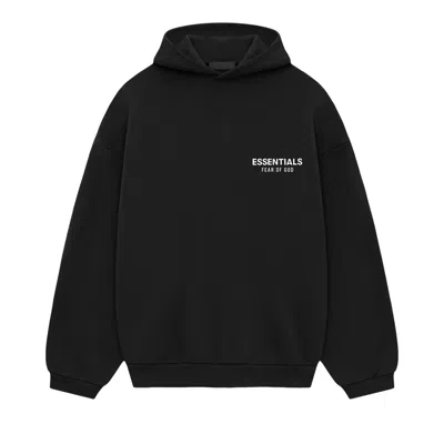 Pre-owned Essentials Fear Of God  Fleece Hoodie Ii 'black'