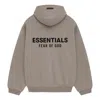 Essentials Fear Of God  Fleece Hoodie Ii 'heather Grey'