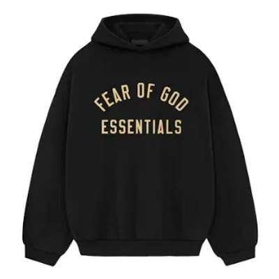 Essentials Fear Of God  Fleece Ii Hoodie 'black'