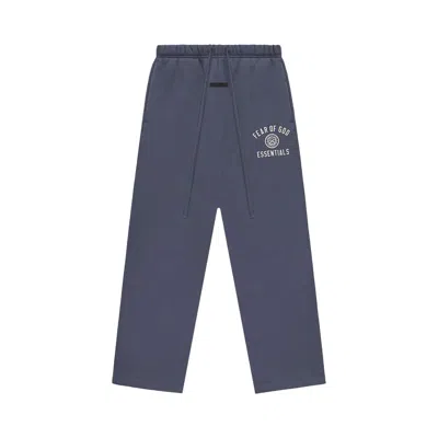 Pre-owned Essentials Fear Of God  Fleece Relaxed Sweatpant 'marine' | Blue | Men's Size M