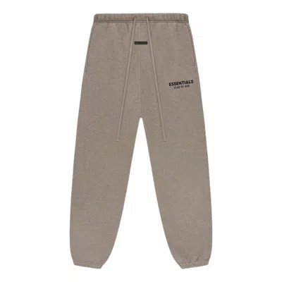 Essentials Fear Of God  Fleece Sweatpant 'heather Grey' In Neutral
