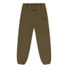 Essentials Fear Of God  Fleece Sweatpant 'olive' In Green
