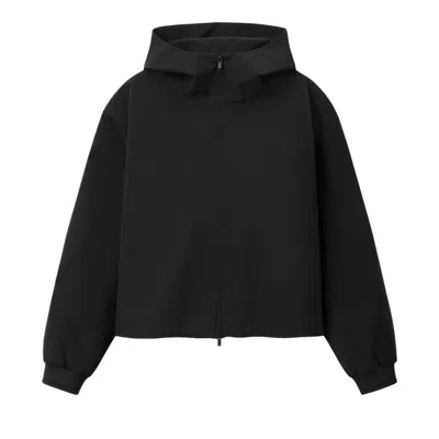 Pre-owned Essentials Fear Of God  Full Zip Anorak 'vintage Black' | Women's Size M