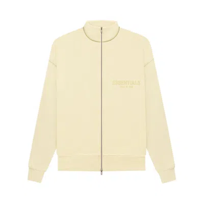 Pre-owned Essentials Fear Of God  Fullzip Jacket 'canary' In Cream
